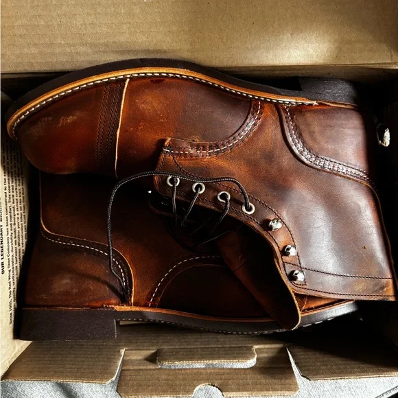 Red Wing Iron Ranger Heritage #8085 Copper men’s 6-inch boot size 11 (brand new) - Picture 8 of 8